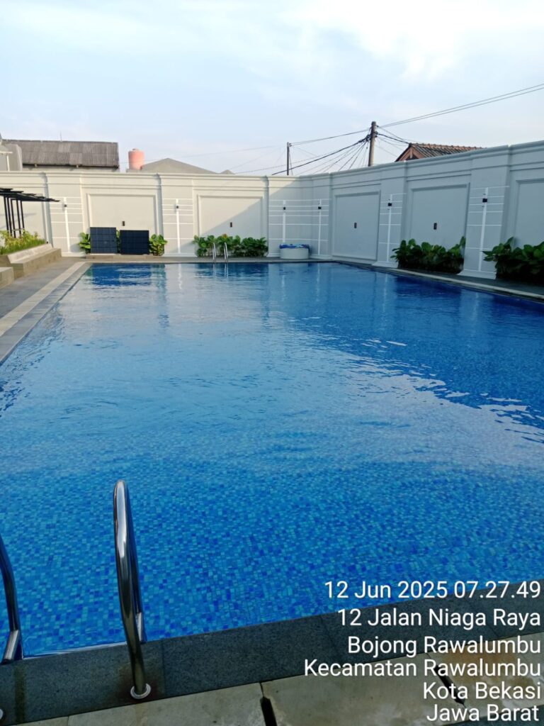 kontraktor kolam renang Alazhar kemang pratama bekasi 
