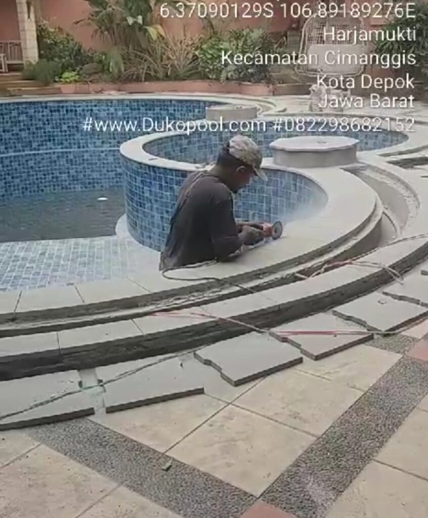 kontraktor kolam renang harjamukti cimanggis depok